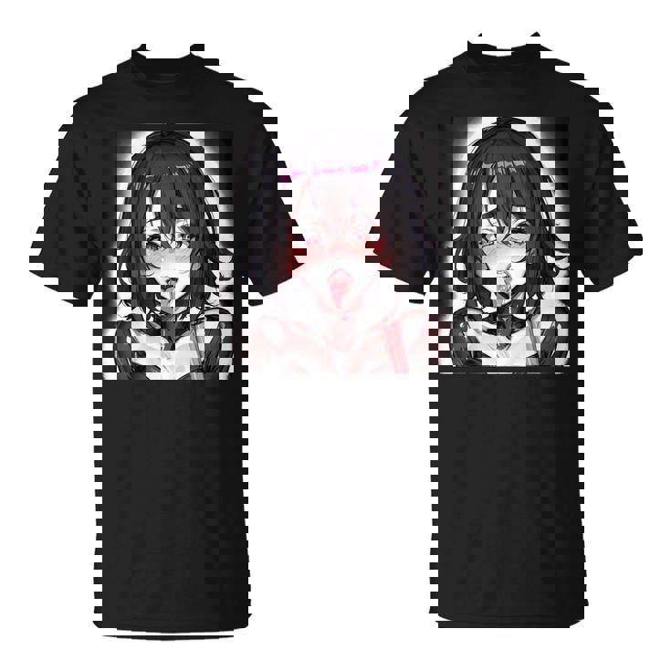 スケベなアニメガール エッチ・ワイフ アニメ 変態 Tシャツ