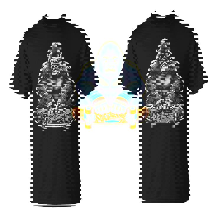 スケートボード ゴリラ L1 Tシャツ