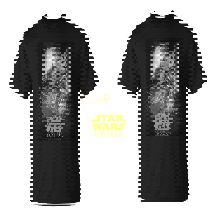 スター・ウォーズ クラシック エピソードii クローンの攻撃ポスター Tシャツ