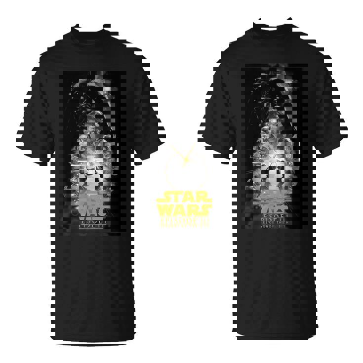 スター・ウォーズ クラシック エピソードiii リベンジ・オブ・ザ・シス ポスター Tシャツ