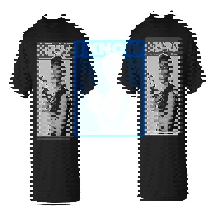 スター・ウォーズ クラシック ハン・ソロ I Know You Love Me ポスター Tシャツ