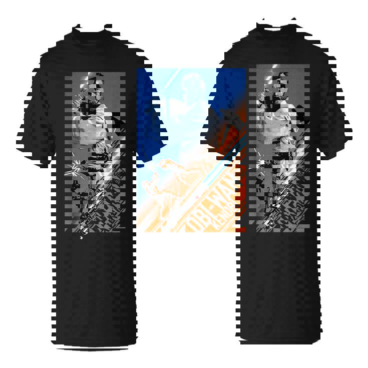 スター・ウォーズ シスの復讐 オビワン ケノービ セイバー スプリット Tシャツ