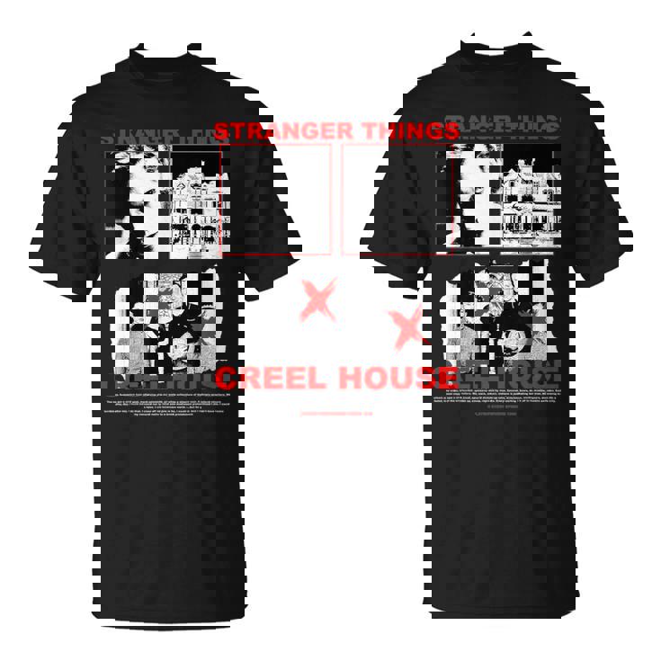 ストレンジャー・シングス 80年代 クラシック ホラー クリール ハウス アーバンレジェンド Tシャツ