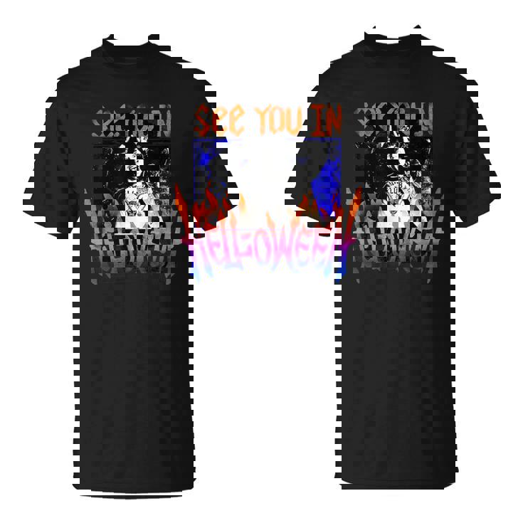 ストレンジャー・シングス ヘルファイア クラブ ハロウィン ロックンロール 楽しいパーティー Tシャツ