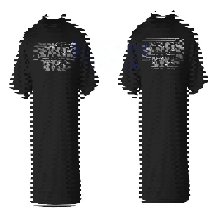 ストレンジャー・シングス ロゴ レトロ 80年代 ホーンテッド・ホーキンス ハロウィン Tシャツ