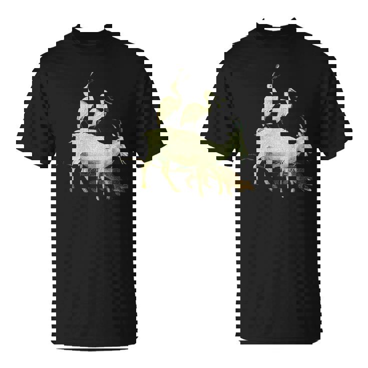 スプーンビルズとヤギの庭 地上の喜びの庭 Tシャツ