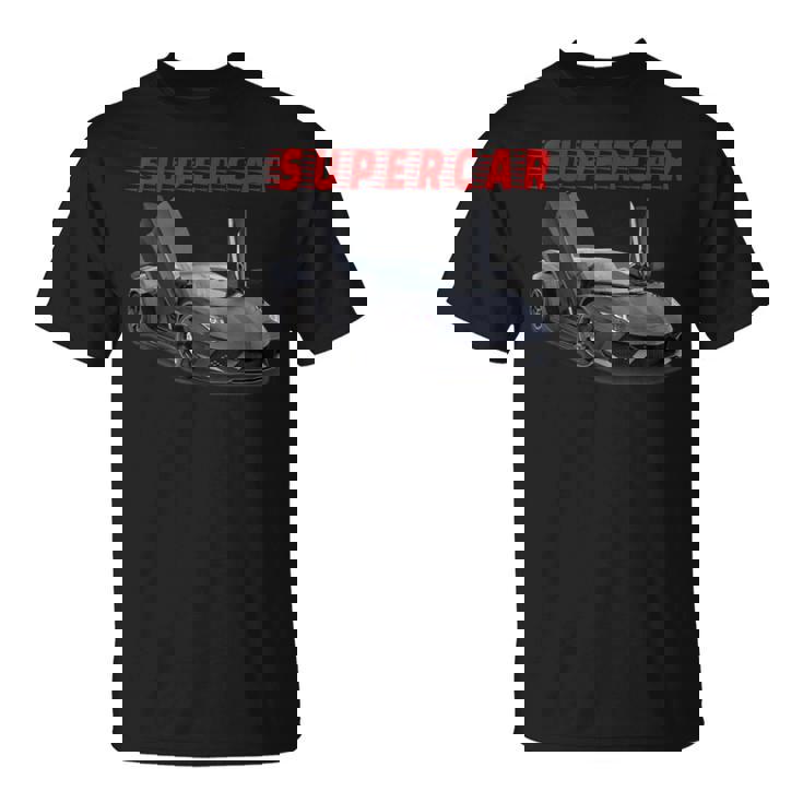 スポーツカーファンに最適なスーtシャツ。 Tシャツ