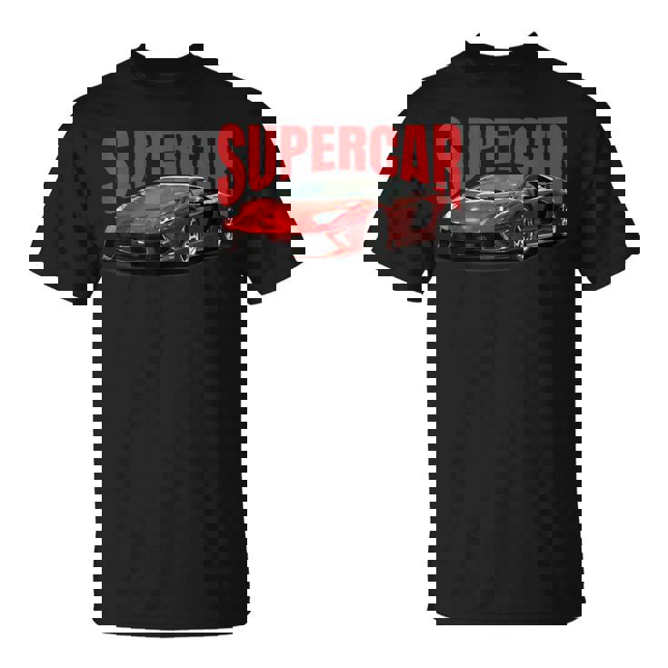スポーツカーファンのいたるところに完璧なスーtシャツ Tシャツ