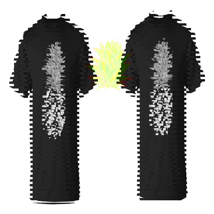 スポーツシャツ 面白いパイナップルデザイン ヴィンテージ バドミントン Tシャツ