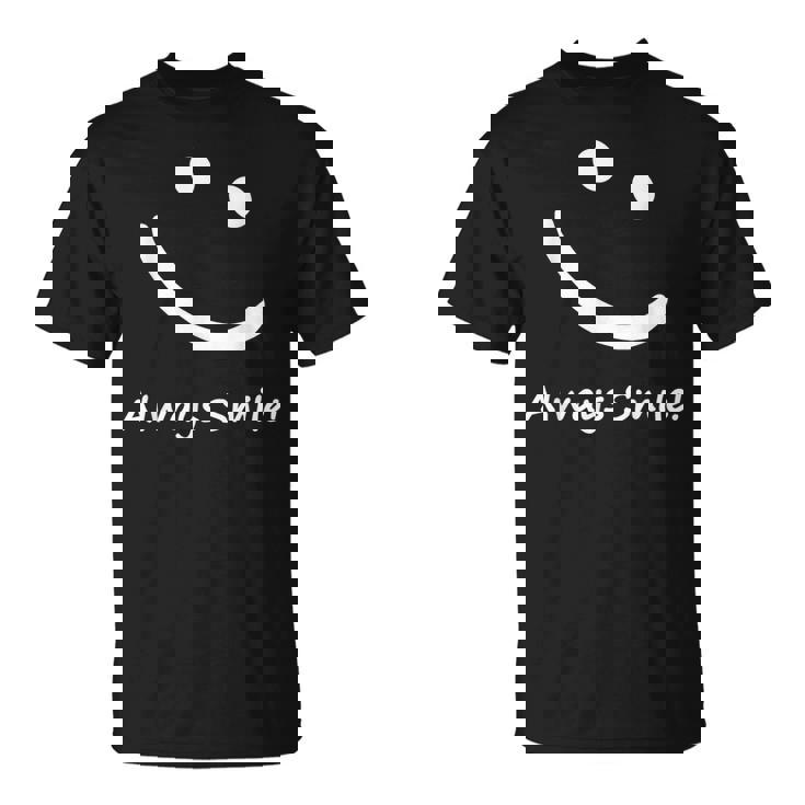 スマイルデザイン「ただスマイル」と言う言葉 Tシャツ