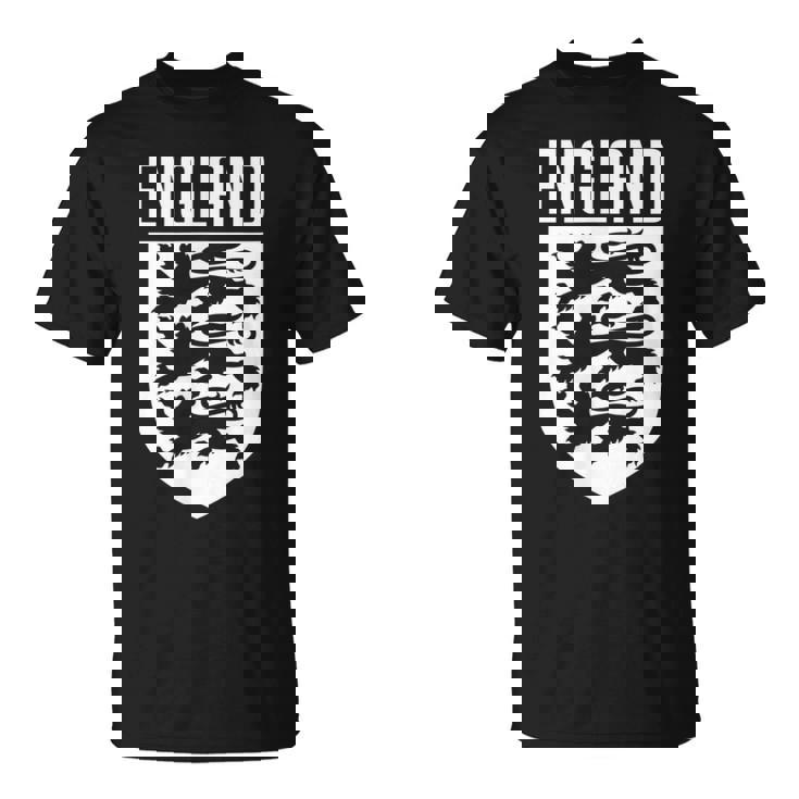 スリーライオンズ イングランド フットボール クレスト Tシャツ