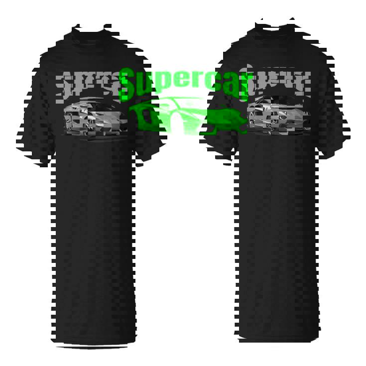 スー スポーツカー マッスルカー レースカー Tシャツ