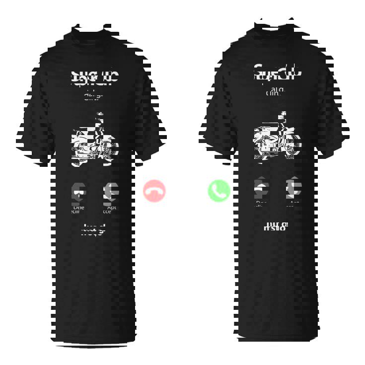 スーパーカブc100 原付バイク レトロジャパン Tシャツ