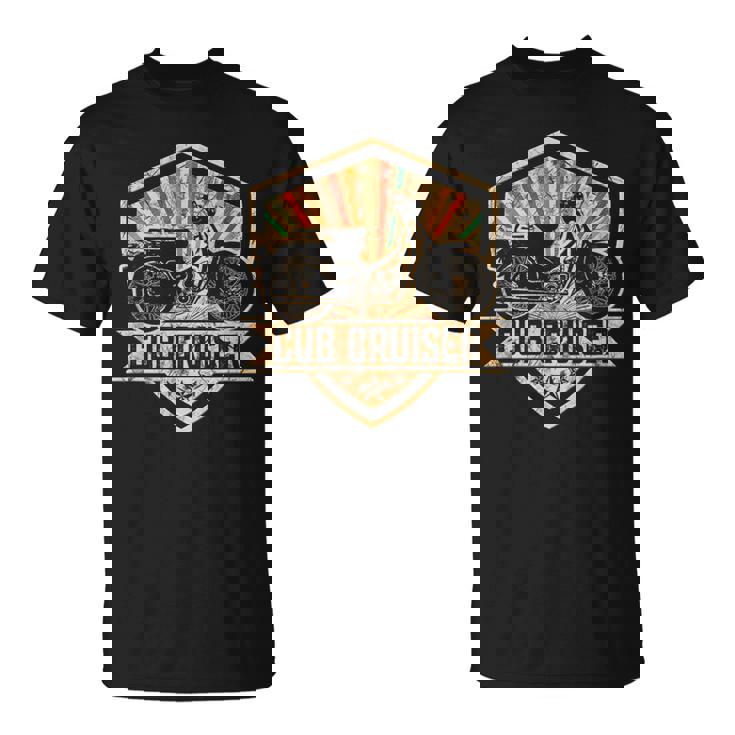 スーパーカブクルーザー C100 原付バイク レトロジャパン Tシャツ