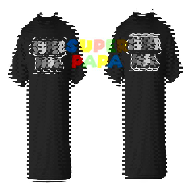 スーパーパパ 誕生日プレゼント 父親ギフト 最高のお父さん Tシャツ