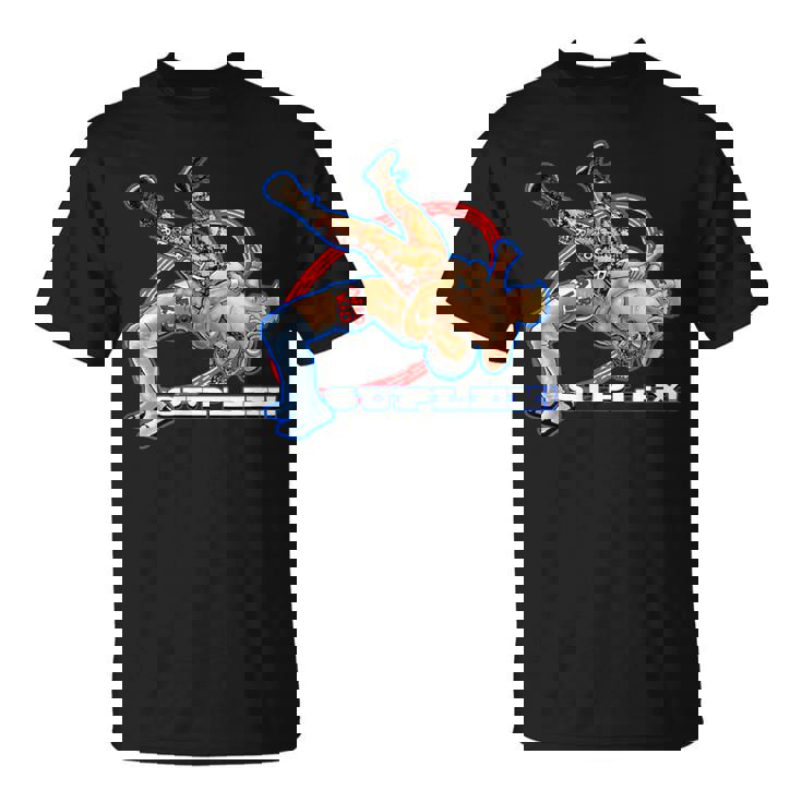 スープレックス プロレスアート Tシャツ