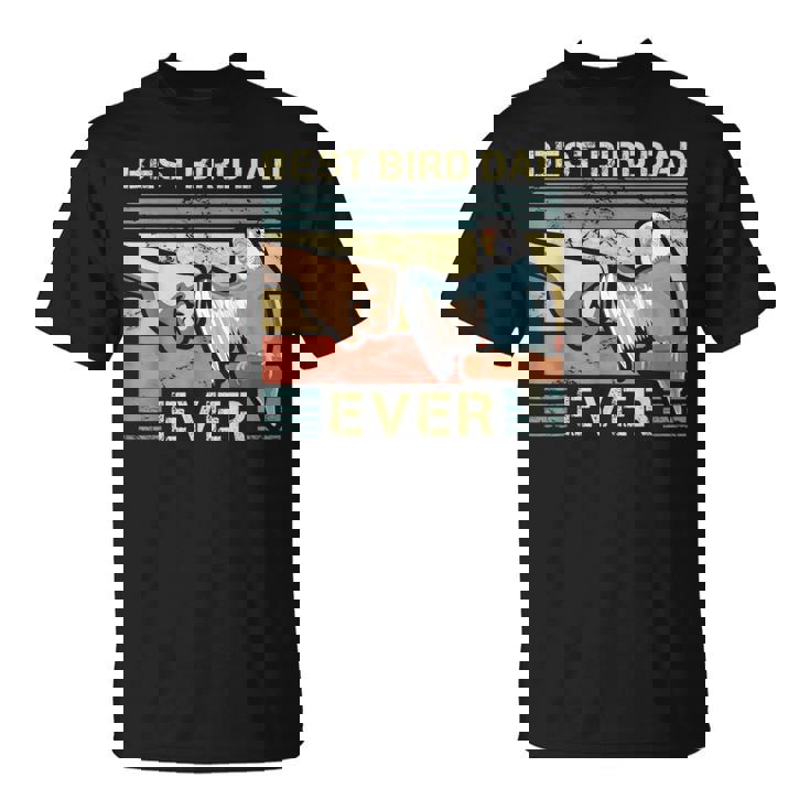 セキセイダッド 鳥好き 父 動物愛好家 鳥の男 Tシャツ