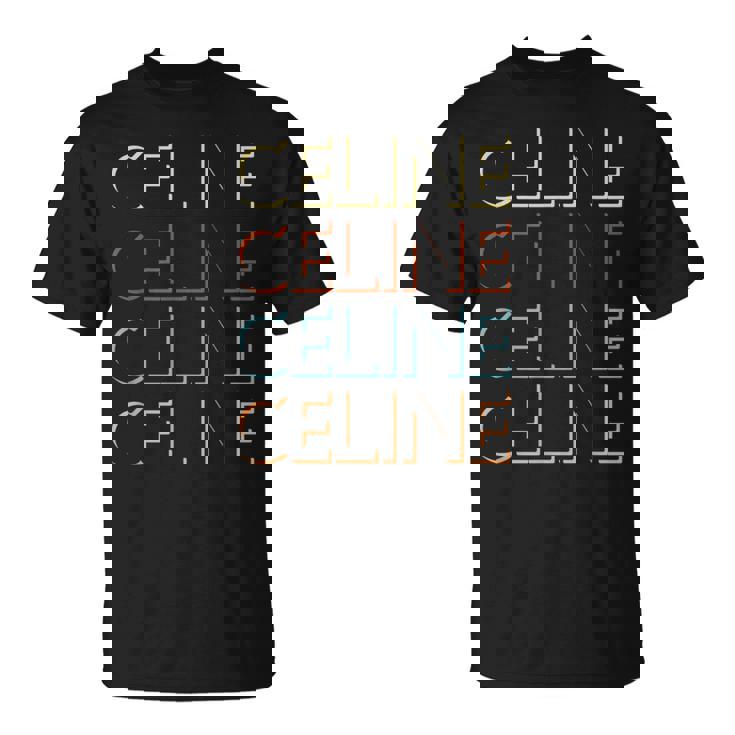 セリーヌ ファーストネーム My オーダーメイド 名前 Tシャツ