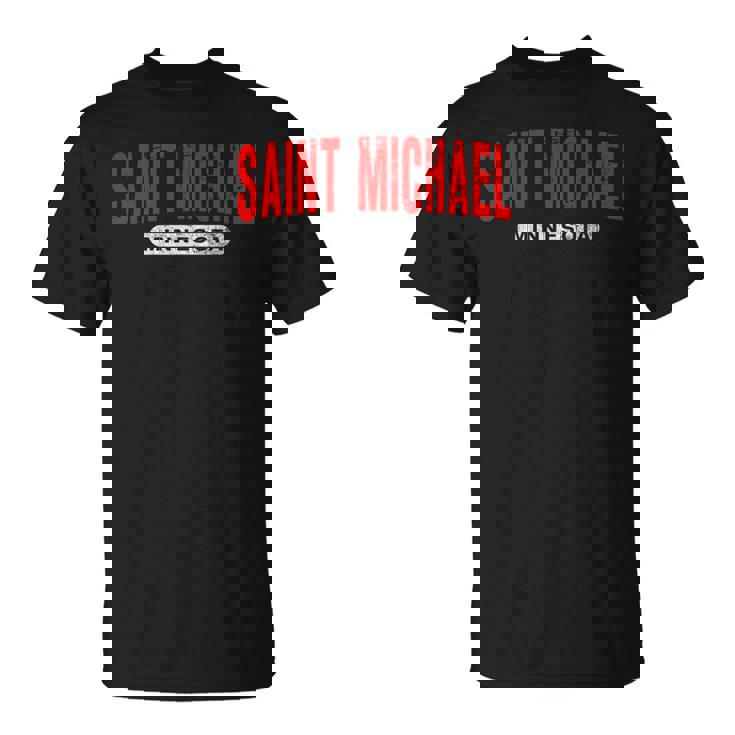 セントマイケルmn ミネソタ 面白い Usa City Roots ヴィンテージ ギフト Tシャツ