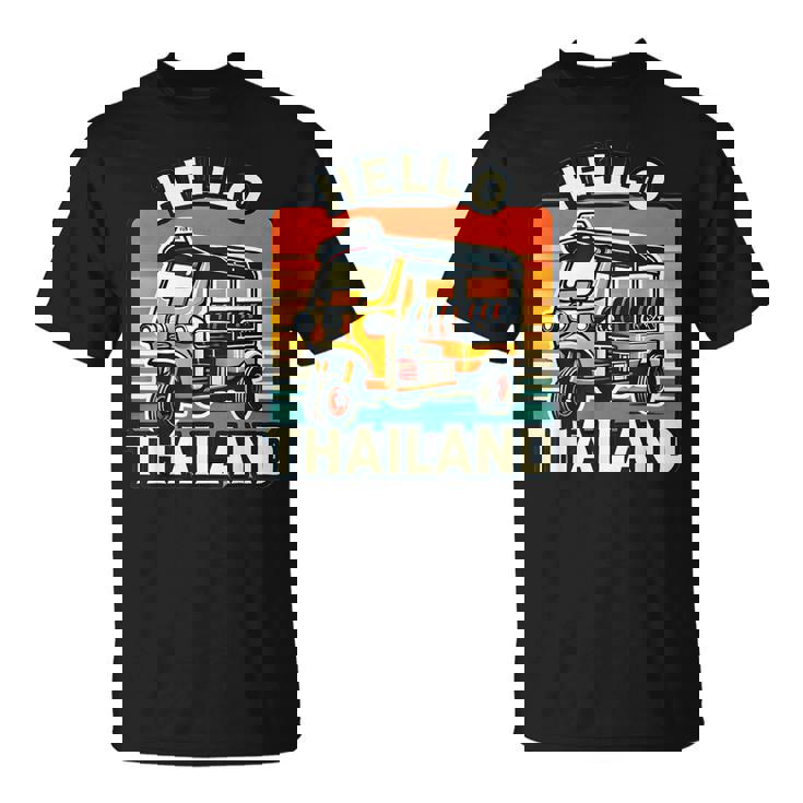 タイのお土産 旅行ギフト ホリデー タイのデザイン Tシャツ