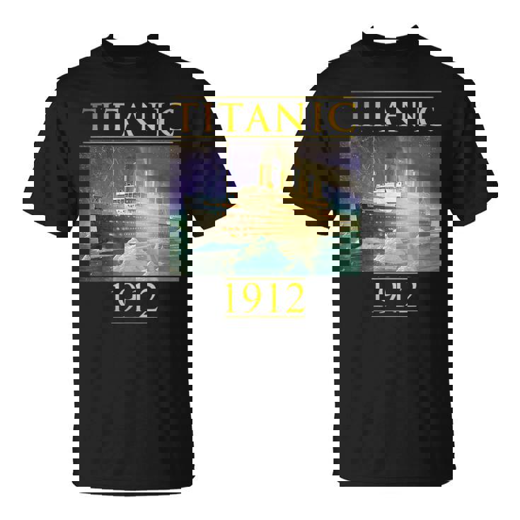 タイタニックtシャツ 帆船 ヴィンテージ クルーズベッセル 1912年 ギフト Tシャツ
