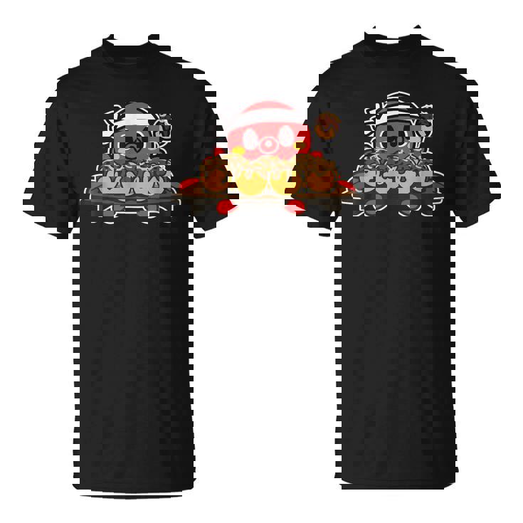 タコ料理日本たこ焼きtシャツ Tシャツ