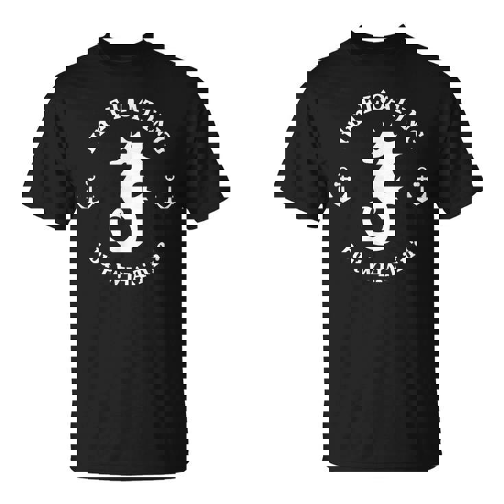 タツノオトシゴ おもしろ 竜の落とし子 かわいい 龍の落とし子 Tシャツ