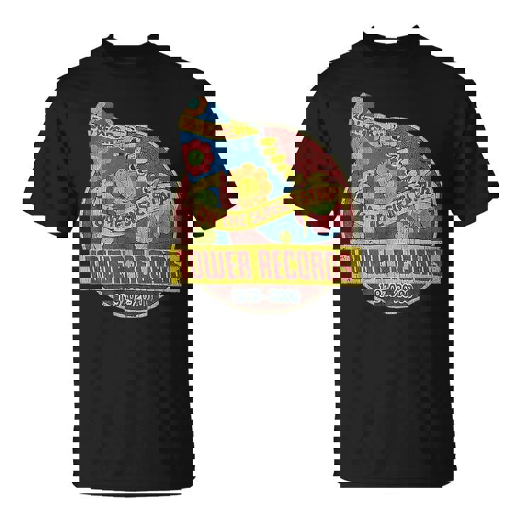 タワーレコード レトロ サンセット ブルバード ヴィンテージ 音楽 ハリウッド Tシャツ