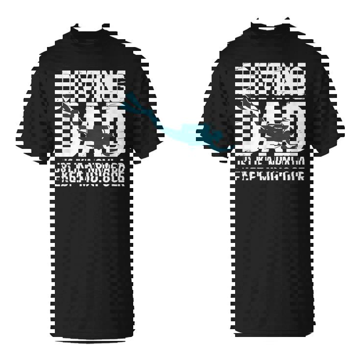 ダイビング お父さん ヴィンテージ スキューバ ダイバー 父 スキューバダイビング Tシャツ