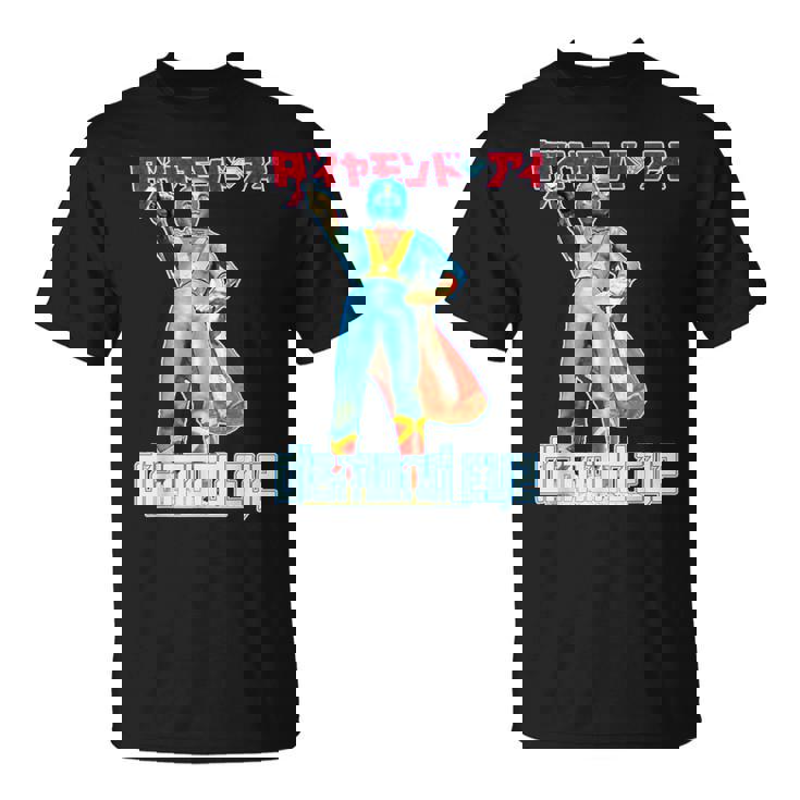ダイヤモンドアイ 光の戦士 東宝 日本人ヒーロー Tシャツ