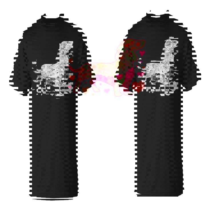 ダックスフントの解体新書 ミニチュアダックス 犬の飼い主 ダックス飼い おもしろ 愛犬家 犬 ダックスフント Tシャツ