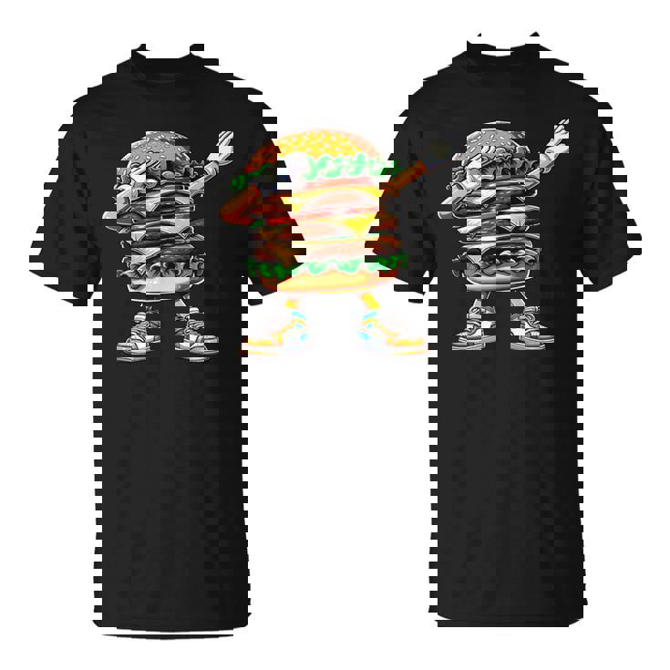 ダビングバーガー ファーストフード ナショナルハンバーガー ダブ愛好家 Tシャツ