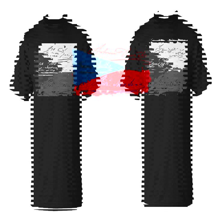 チェコの作曲家 ドヴォラック・ドラ・スメタナ チェコ Tシャツ