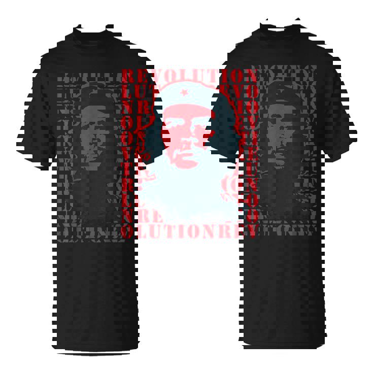チェ・ゲバラ・レボリューション・レベル・レッド Tシャツ