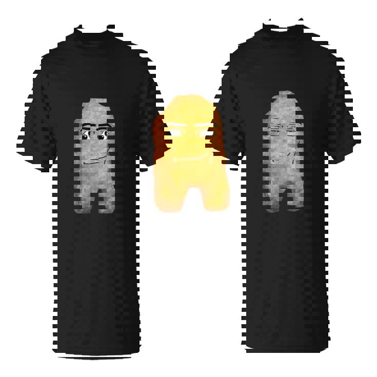 チキンナゲットマンフェイスカウボーイミーム Tシャツ