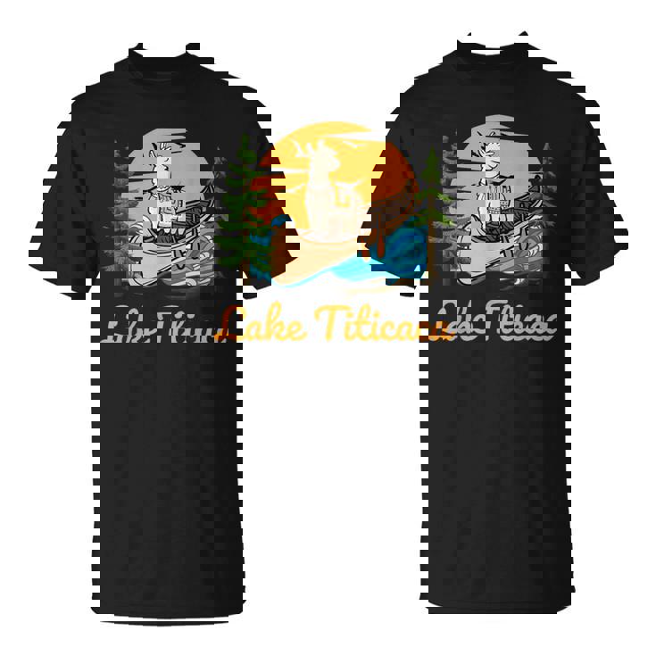 チチカカ湖 Tシャツ