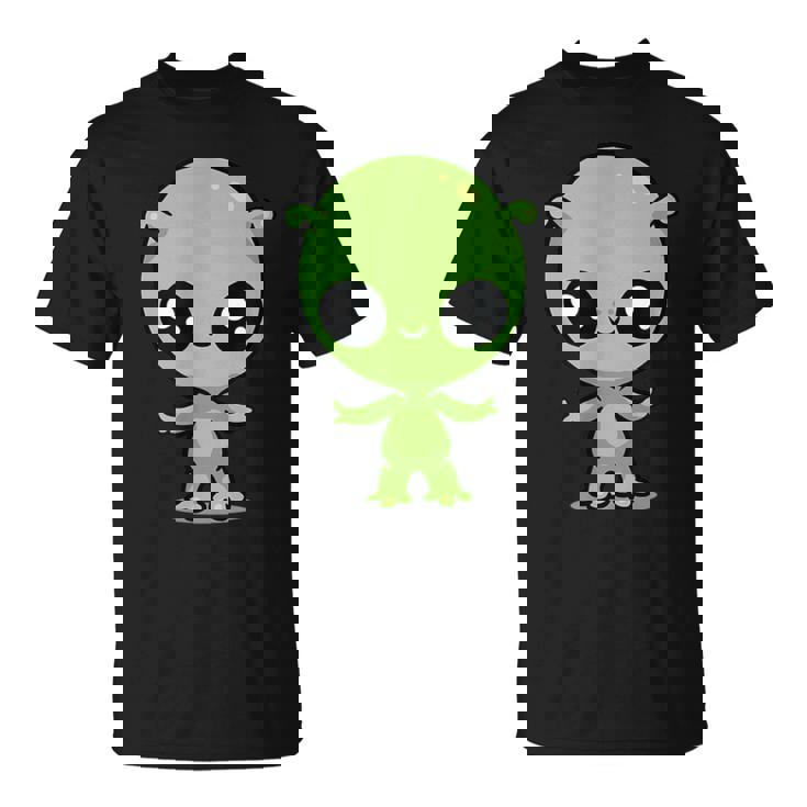 チビ カワイイ エイリアン Ufo 宇宙人 Tシャツ