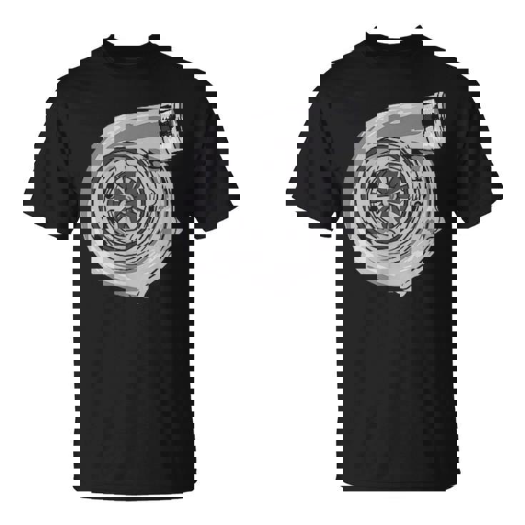 チューニング ターボチャージャー モータースポーツ 車好き 車 ターボ エンジン Tシャツ