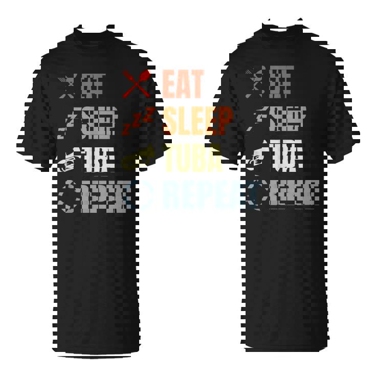 チューバ奏者スケジュール チューバ愛好家 金管楽器 Tシャツ