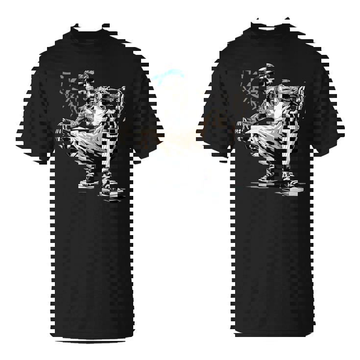 チョロ チカーノ ホーミー クール メキシカン ギャング スケルトン ローライダー Tシャツ