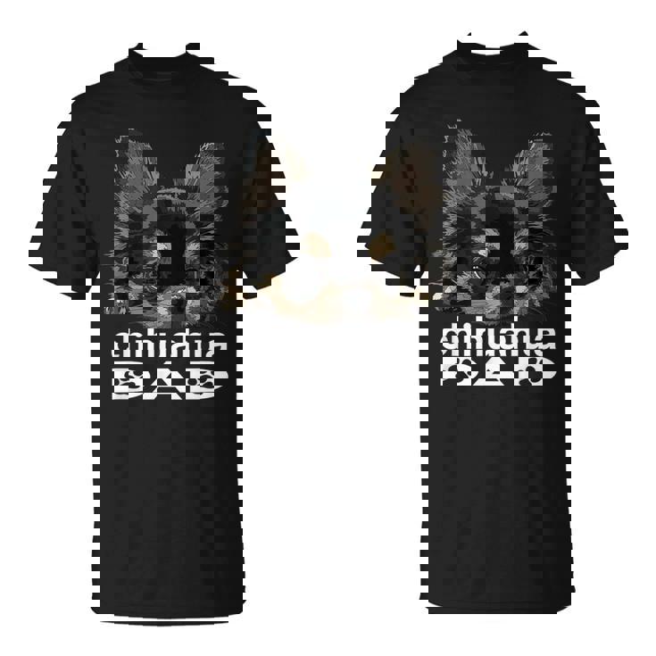 チワワ お父さん 面白い 父 犬 チワワ パパ Tシャツ