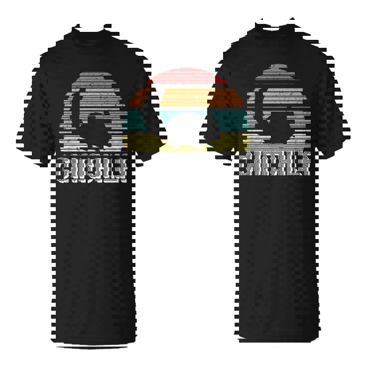 チンチラ I レトロ ナゲティール I ヴィンテージ チンチラ Tシャツ