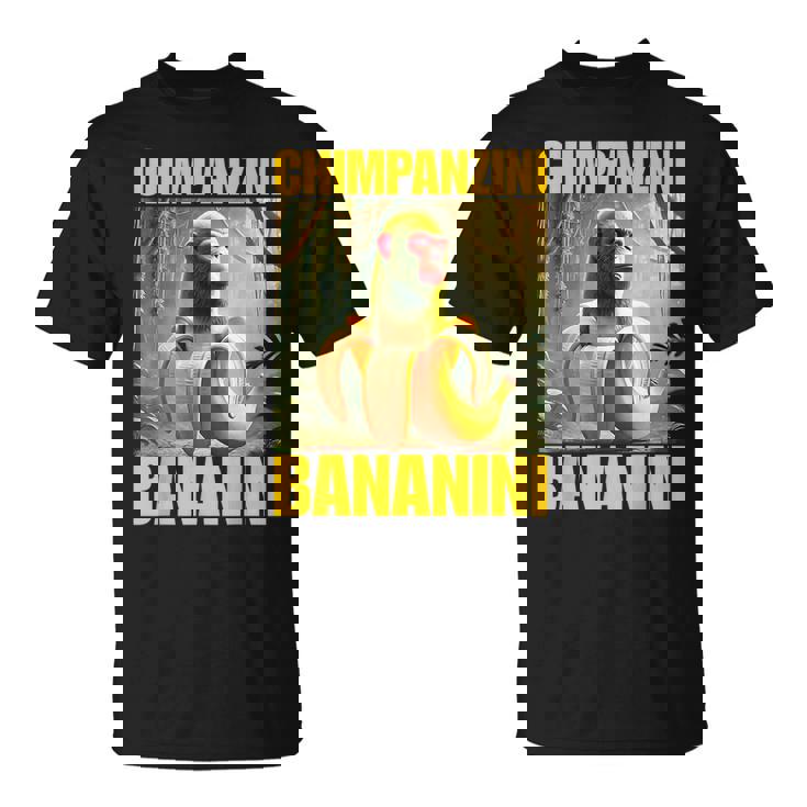 チンパンジーニ バナニーニ イタリアのブレインロットミーム Tシャツ