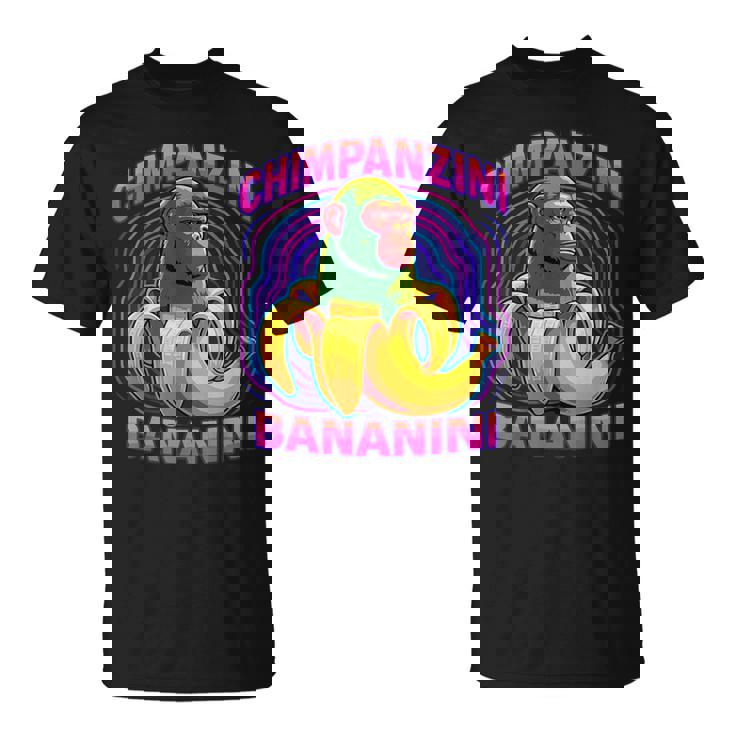 チンパンジーニ バナニーニ イタリアのブレインロットミーム Tシャツ