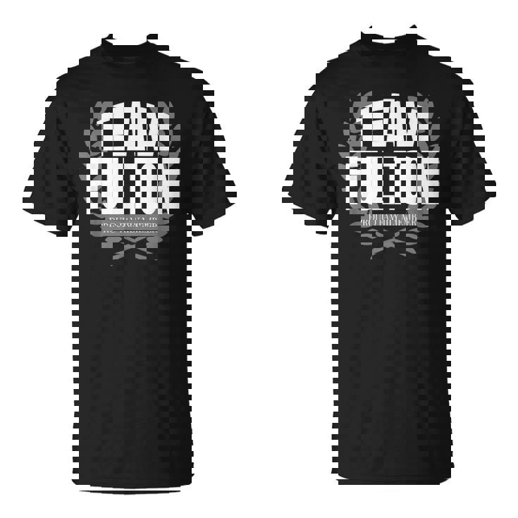 チームフルトンプラウドファミリーメンバーフルトン Tシャツ