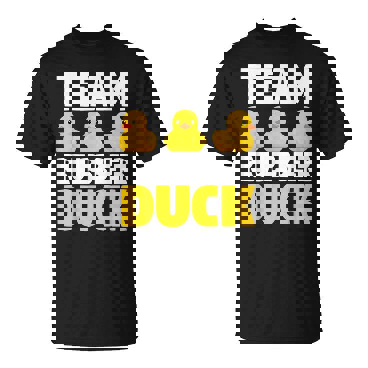 チームラバーダックラバーダック。 Tシャツ