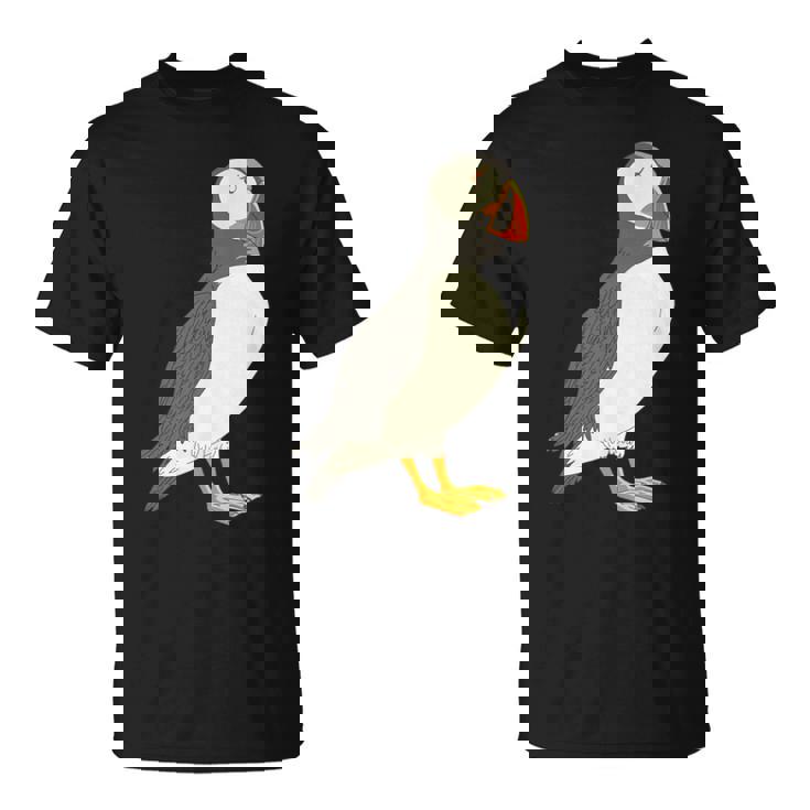 ツノメドリ Tシャツ