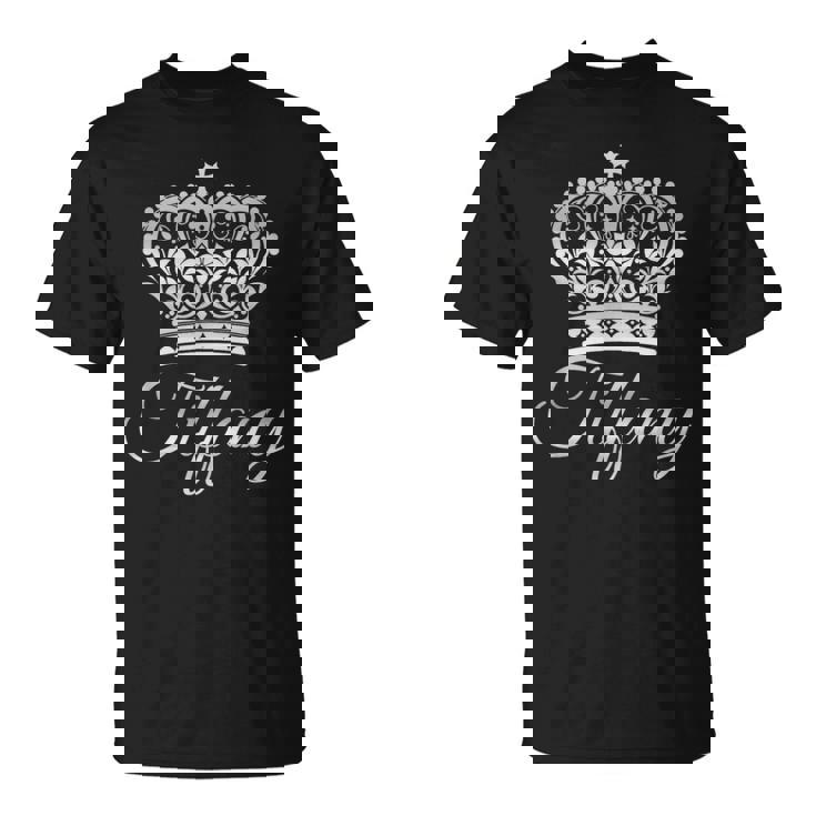 ティファニー女王 女王 名 王冠 リーガルプリンセス Tシャツ
