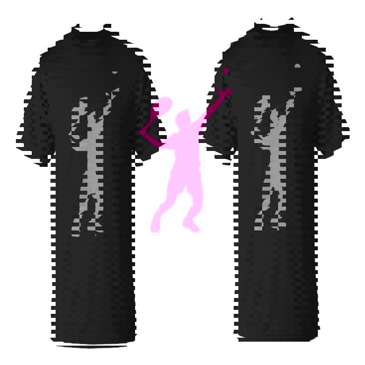 テニスにおけるエレガンスとパワー Tシャツ