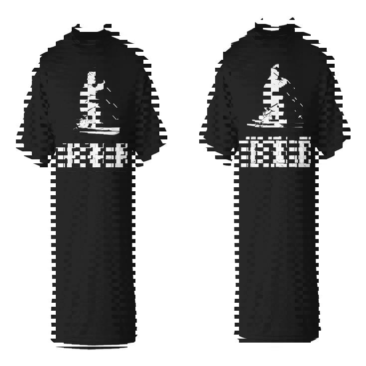 テレマーク スキーライフ Tシャツ